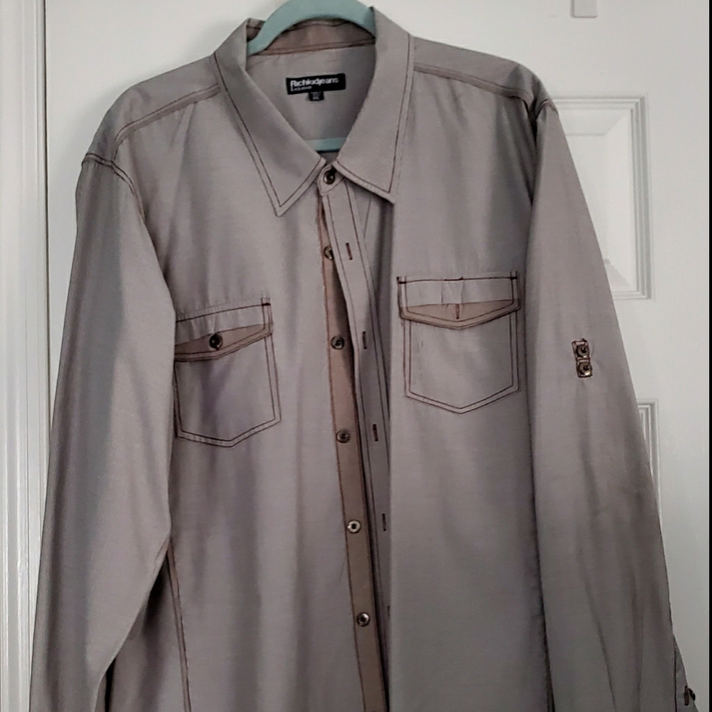 🐶 3/$30 EUC Rich Kid Jeans Men's Shirt